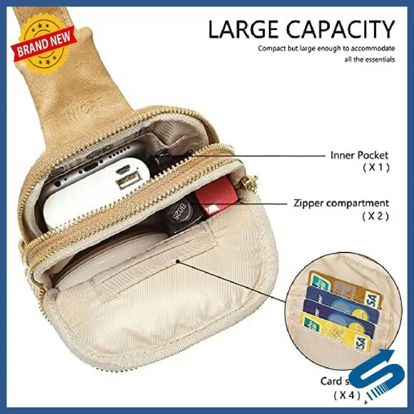 Faux Straw Crossbody Bag with Adjustable Strap & Card Slots - Picture 5 of 8